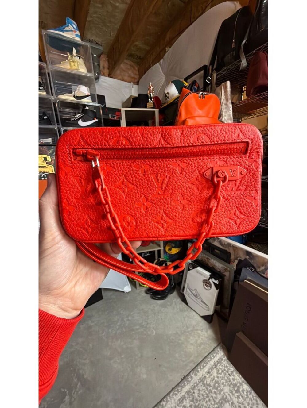 Louis Vuitton Solar Ray Pochette Volga Monogram Taurillon Leather Virgil